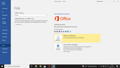 Microsoft Office frissítések keresése és telepítése aktiválás után