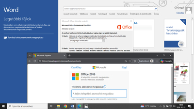 Microsoft Termékaktiválási Portál (MS TAP) használata