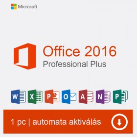 Office 2016 Pro, termékkulcs 