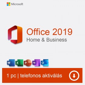 Office 2019 Home & Busines licenc, license. licensz, aktiválás