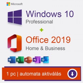Win 10 Pro, Office 2019 licenc